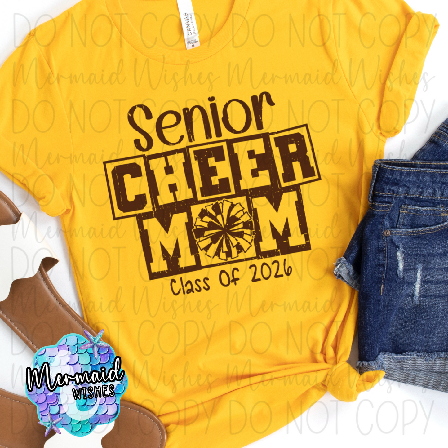 Senior Cheer Mom 2026 WB Bronos (DTF)