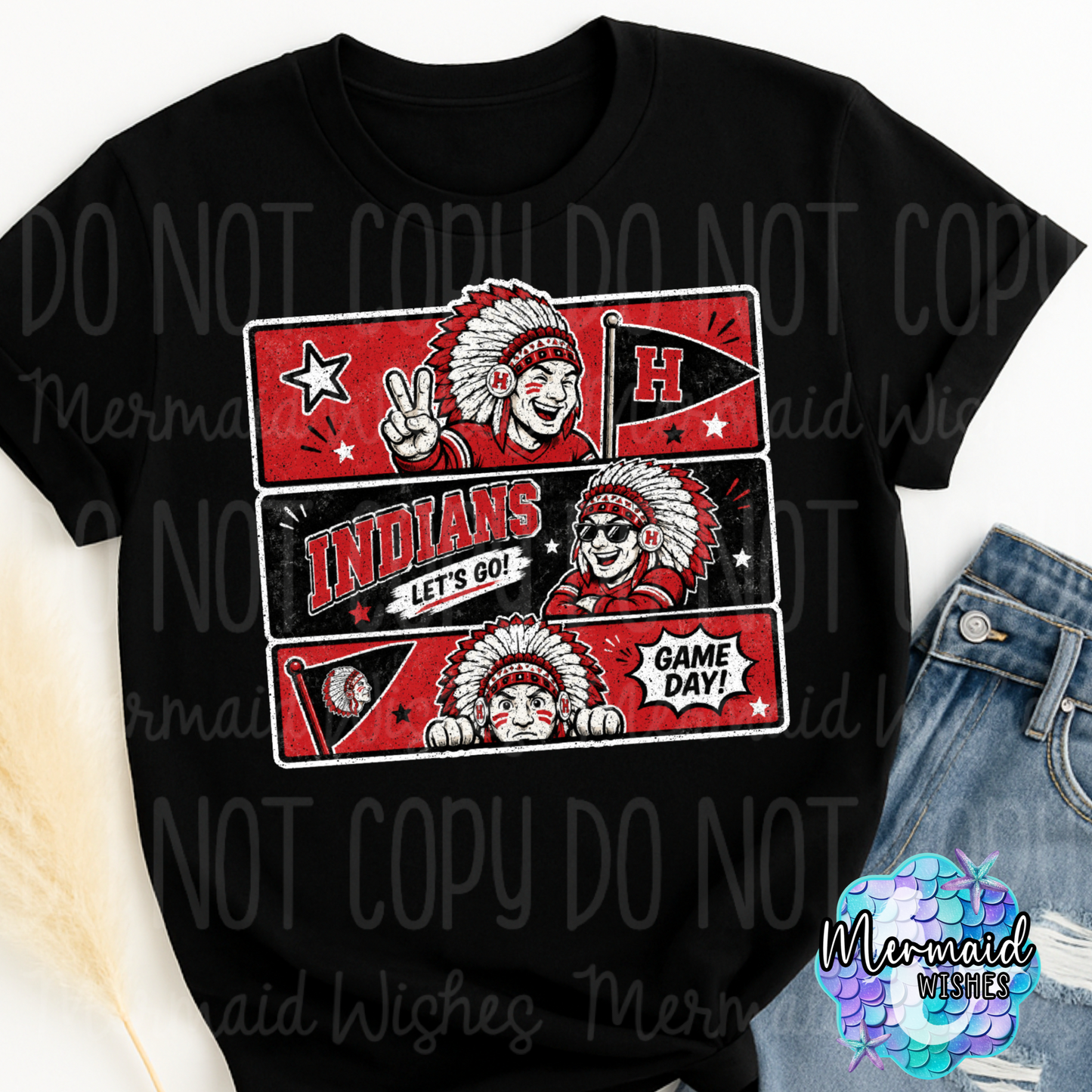 Hillsboro Indians Retro Comic