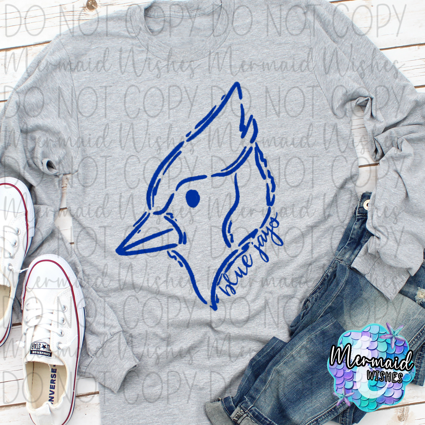 Ripley Blue Jays Doodle Mascot (DTF)