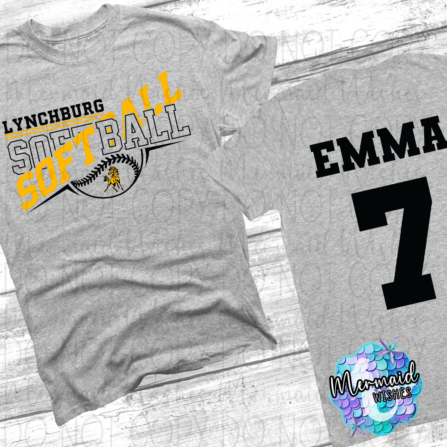 Lynchburg Softball Split
