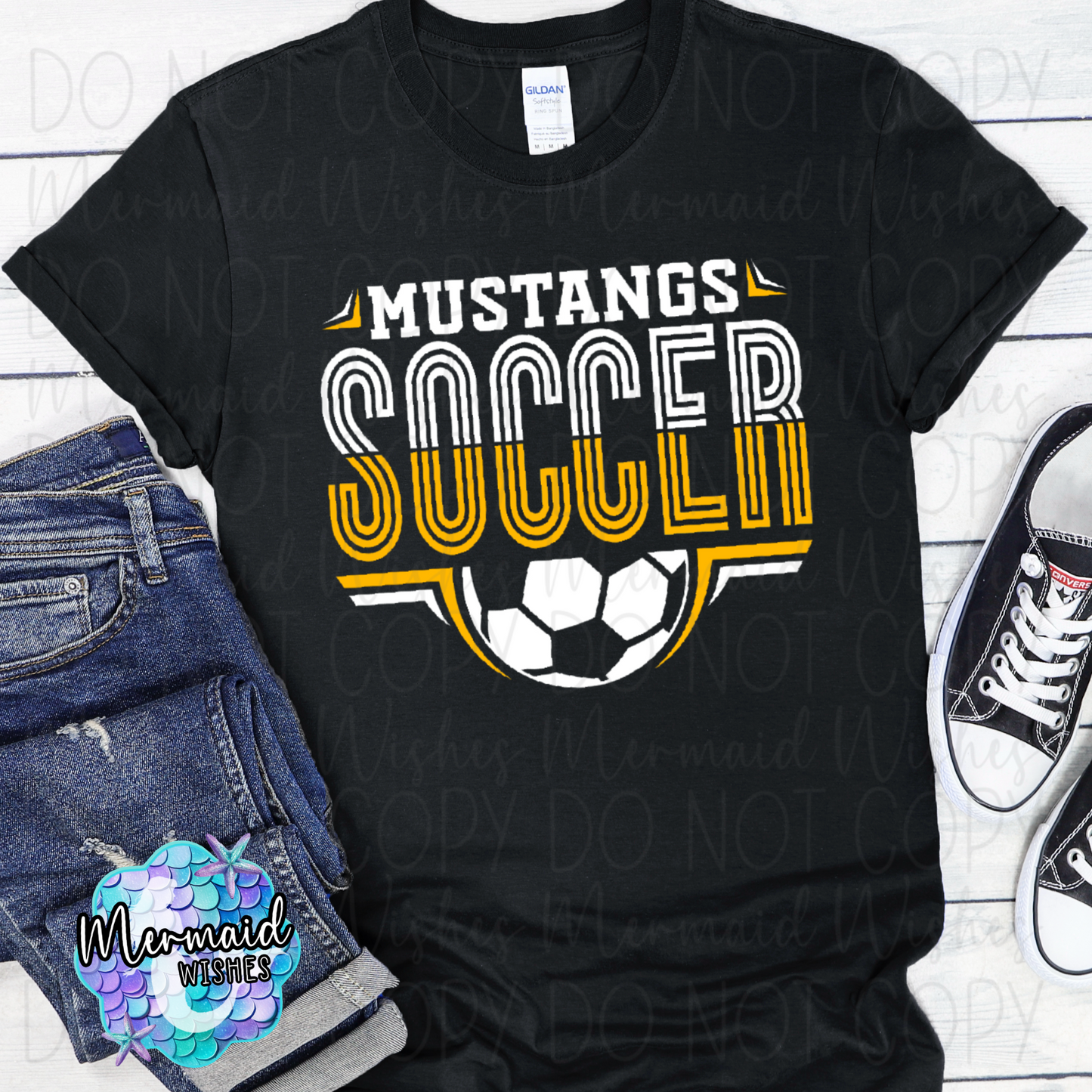 Mustangs Soccer Split (DTF)