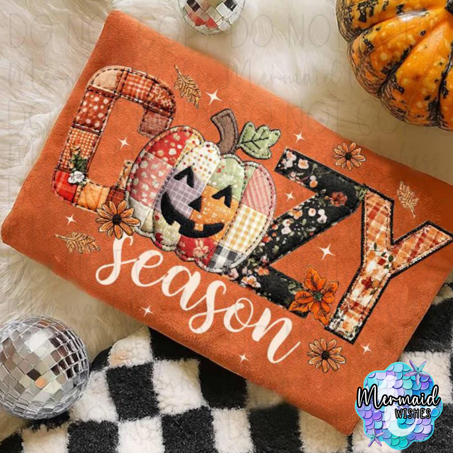 Cozy Faux Quilt Pattern (DTF)