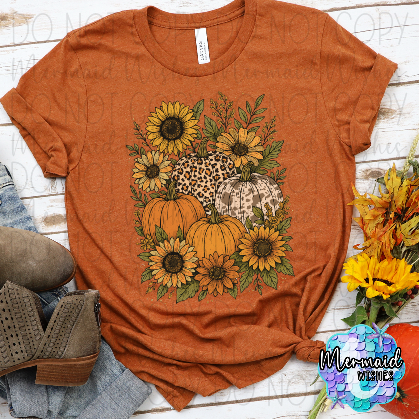 Sunflowers & Pumpkins (DTF)