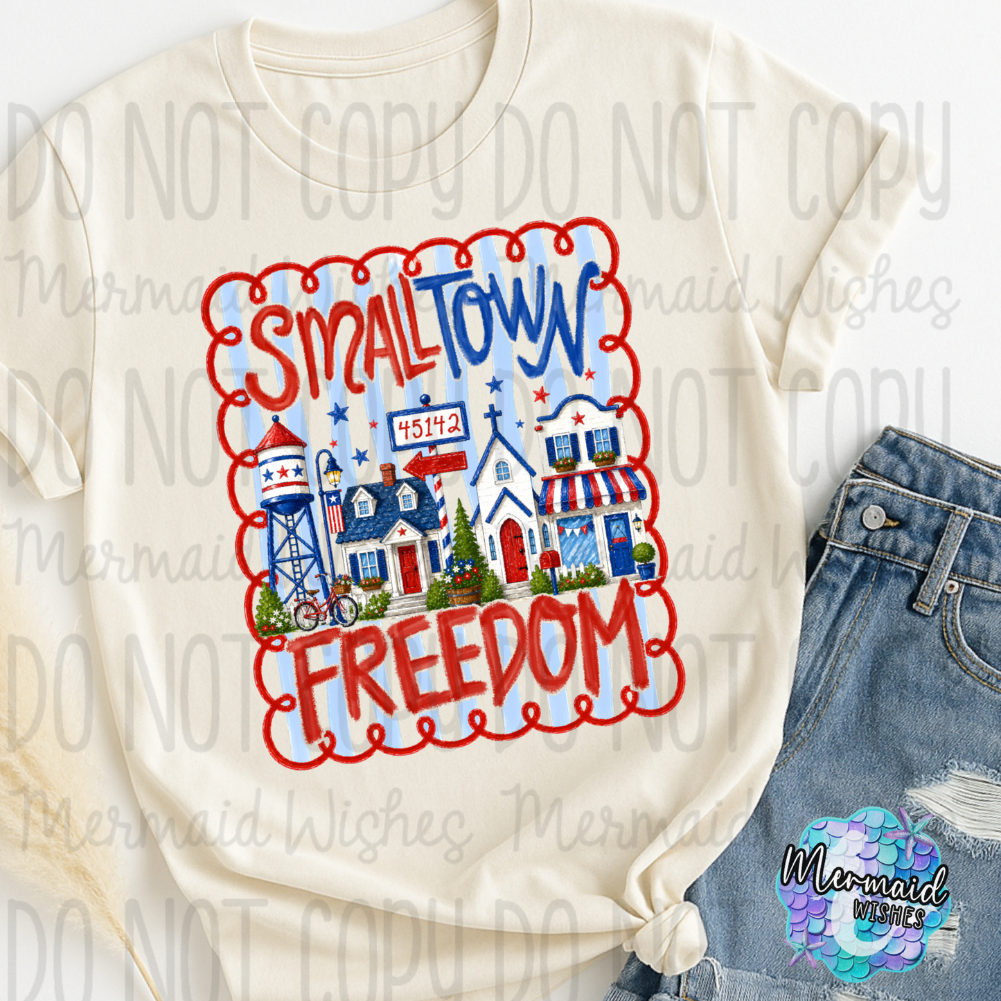 Small Town Freedom (Personalized w/ Zip Code)