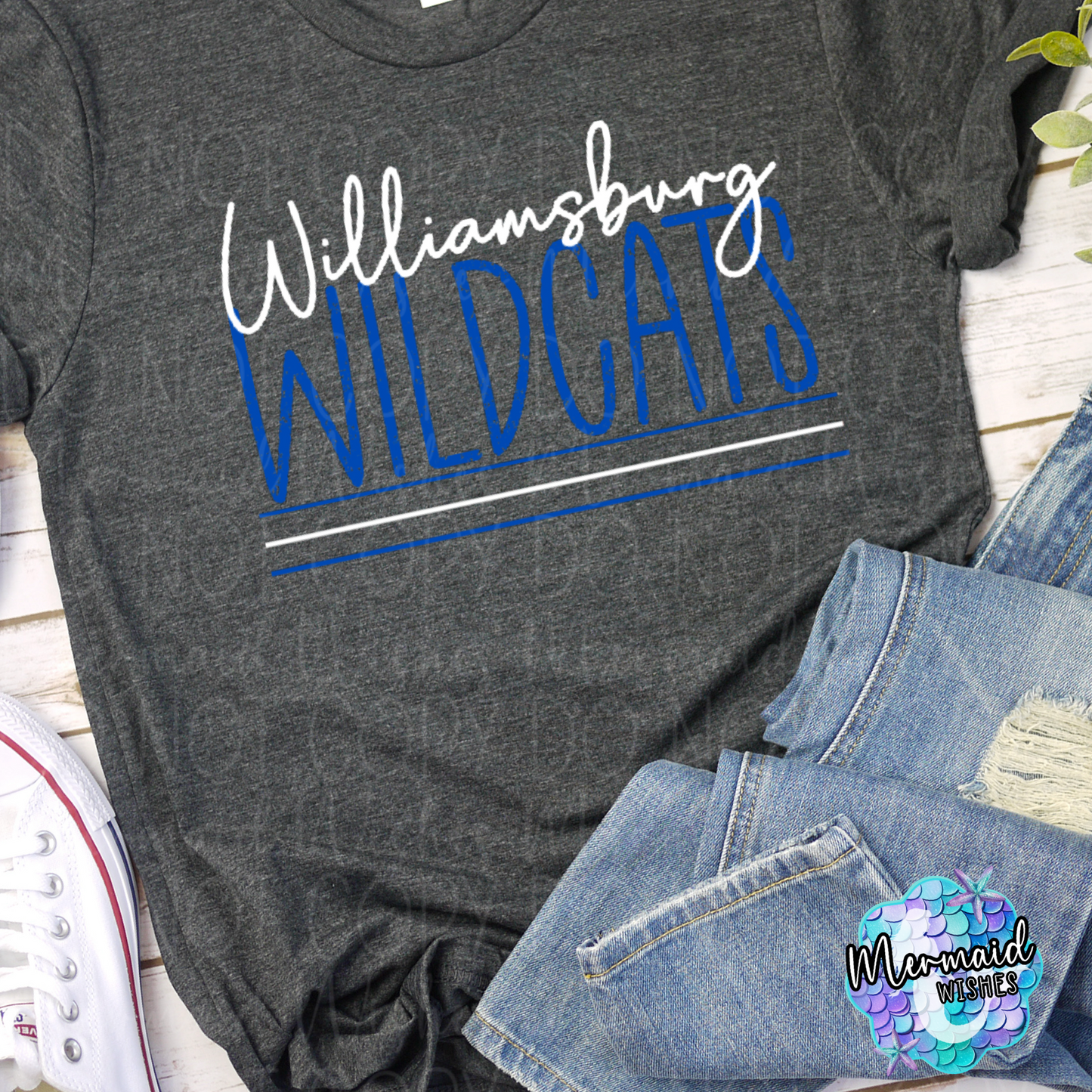 Script Williamsburg Wildcats (DTF)