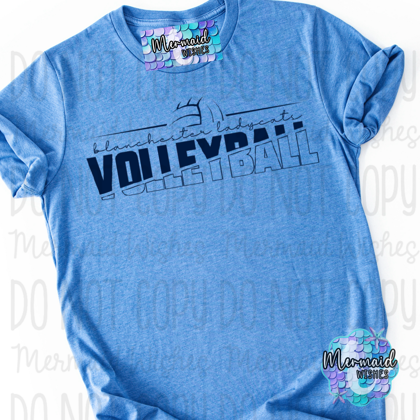 Blanchester LadyCats Volleyball Simple (Fundraiser)