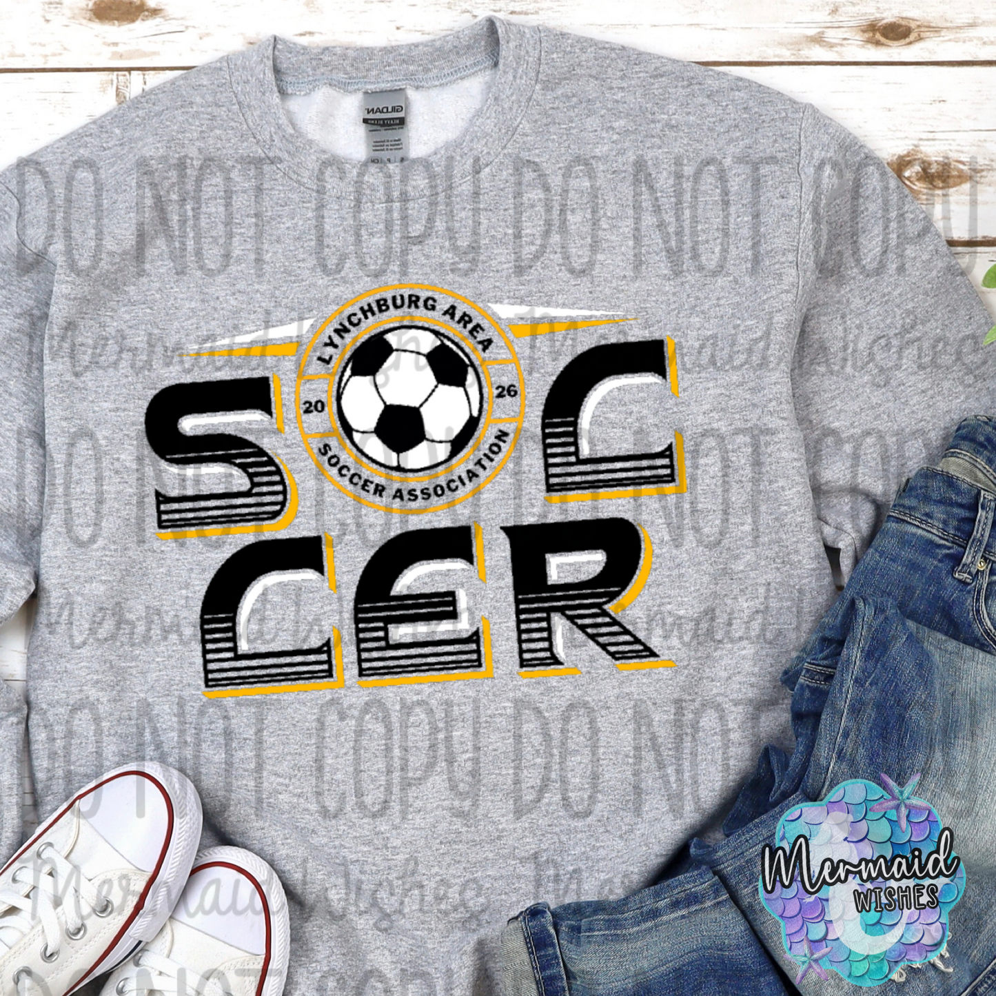 Lynchburg Soccer Lines (Fundraiser)