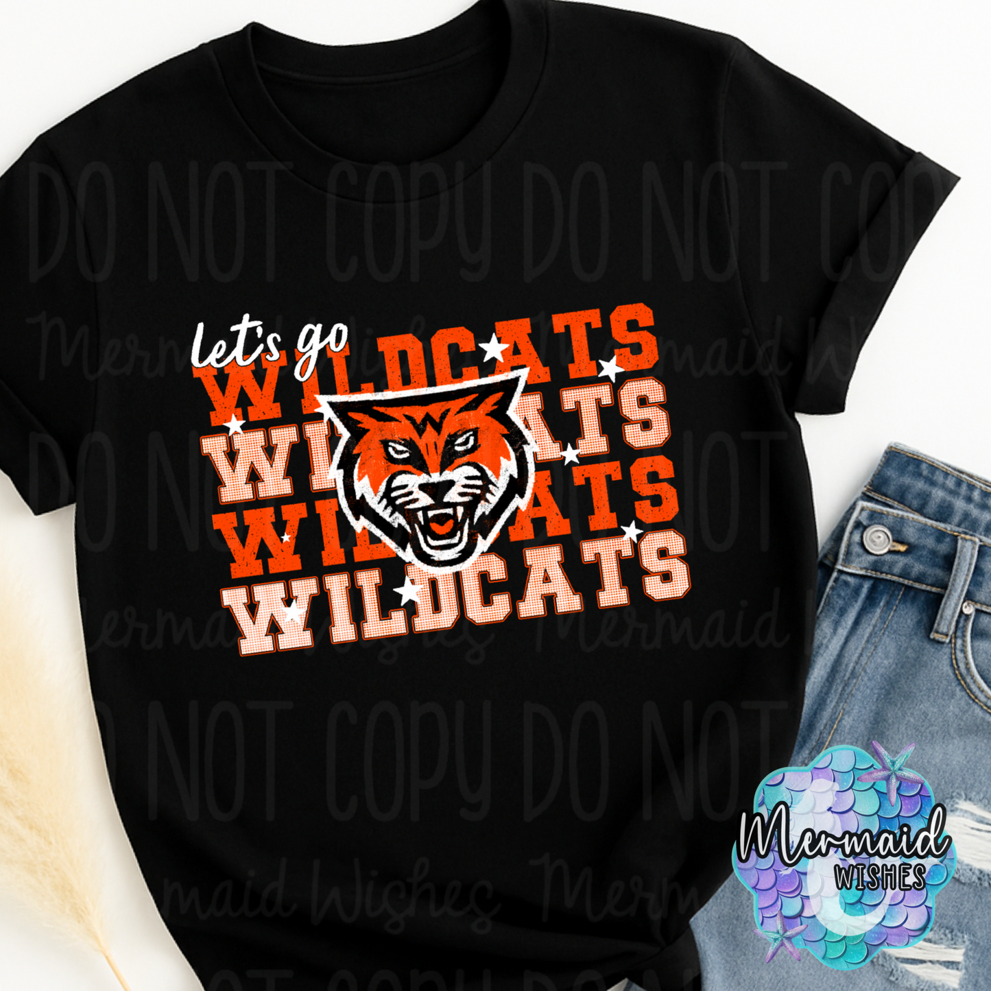 Let’s Go Wildcats (Whiteoak) Mascot