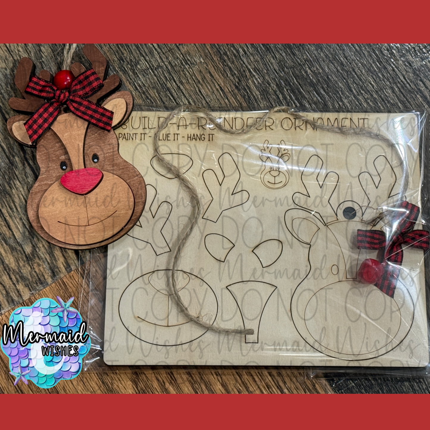 DIY Reindeer Ornament