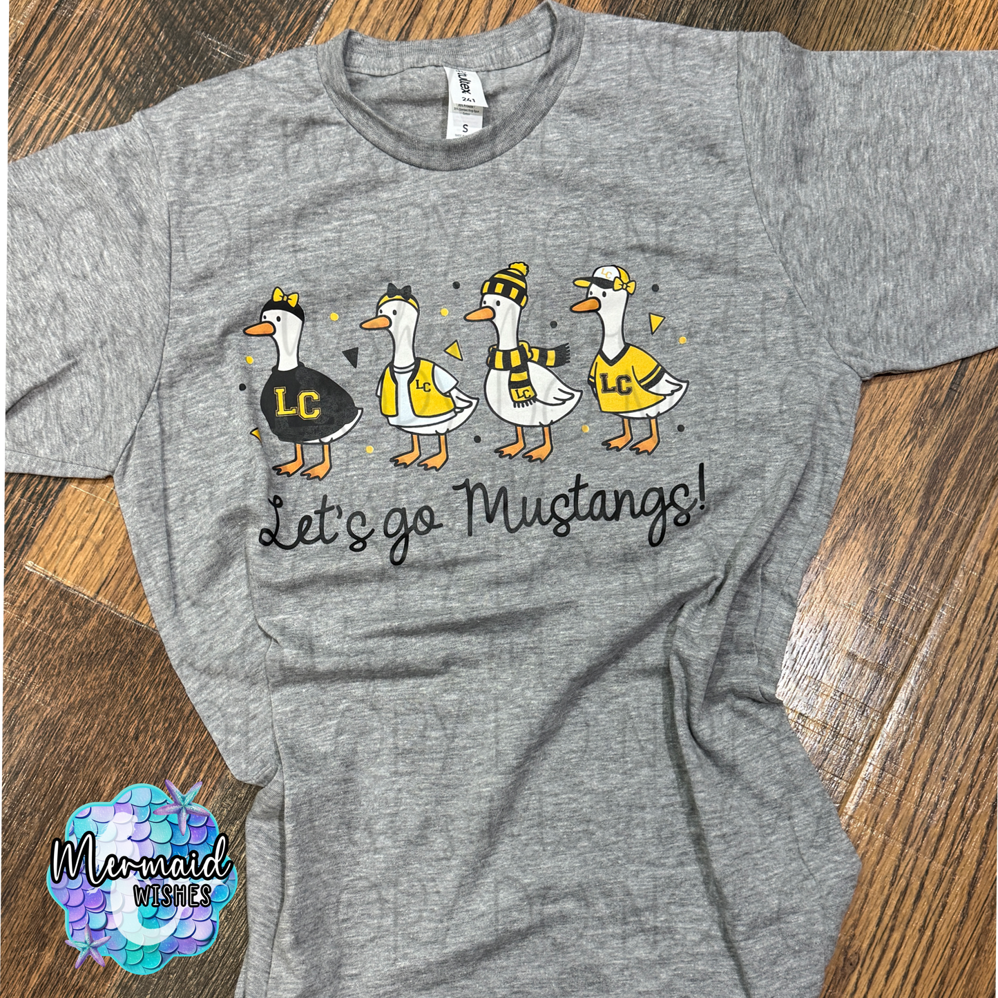 Let's Go Mustangs Geese