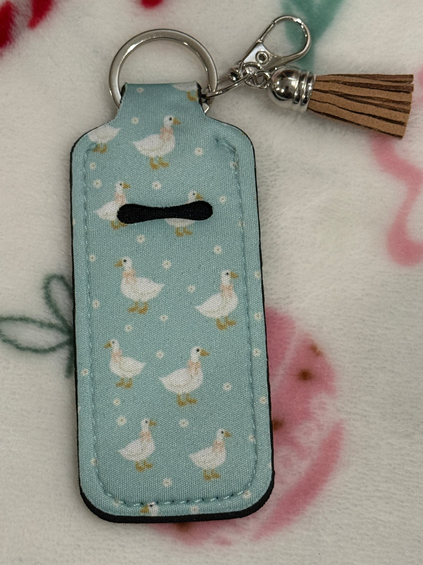 Light Blue Goose Lip Balm Holder