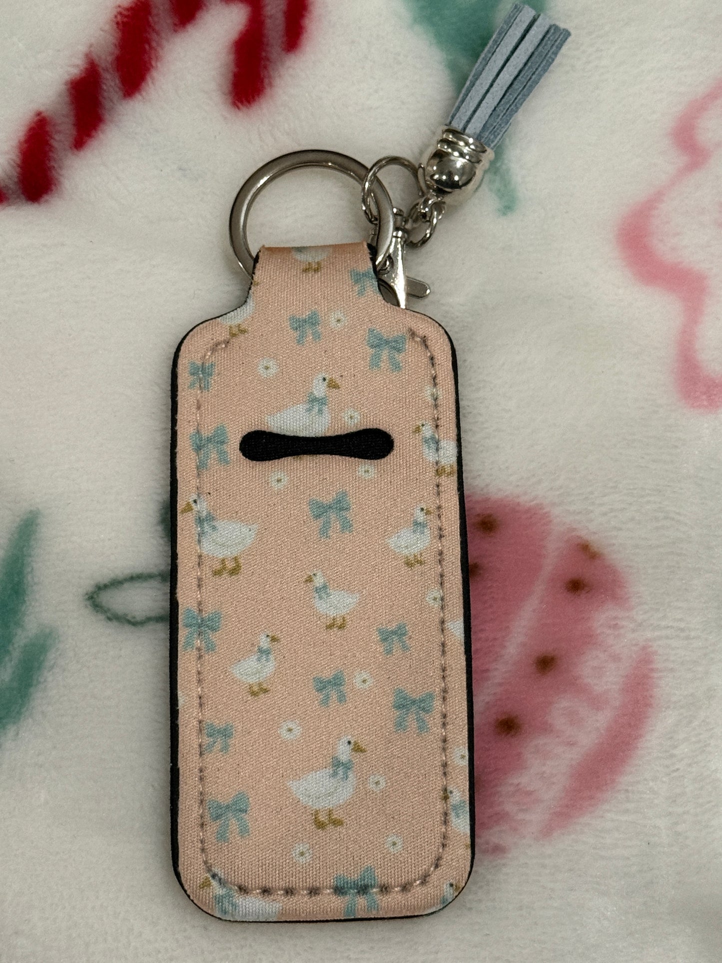 Pink Goose Lip Balm Holder