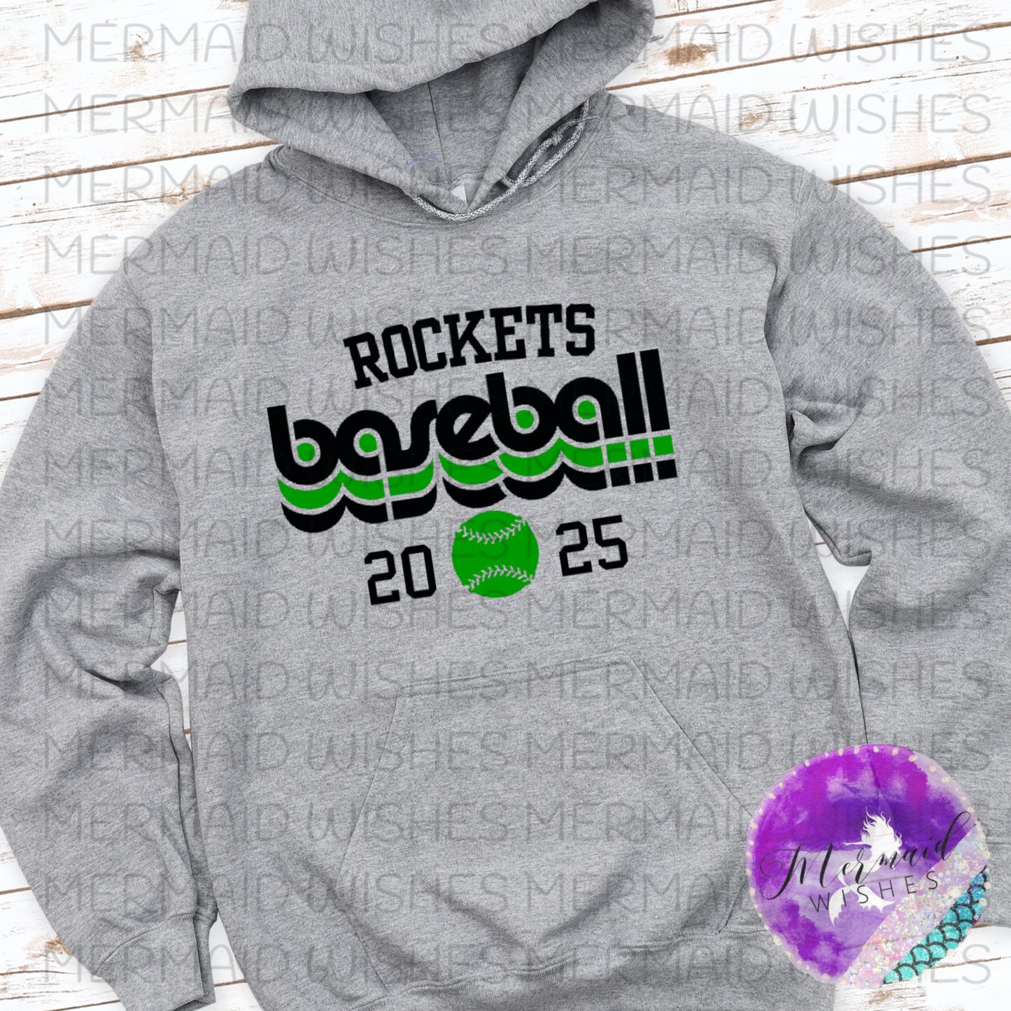 Fayetteville Rockets Baseball Retro (DTF)