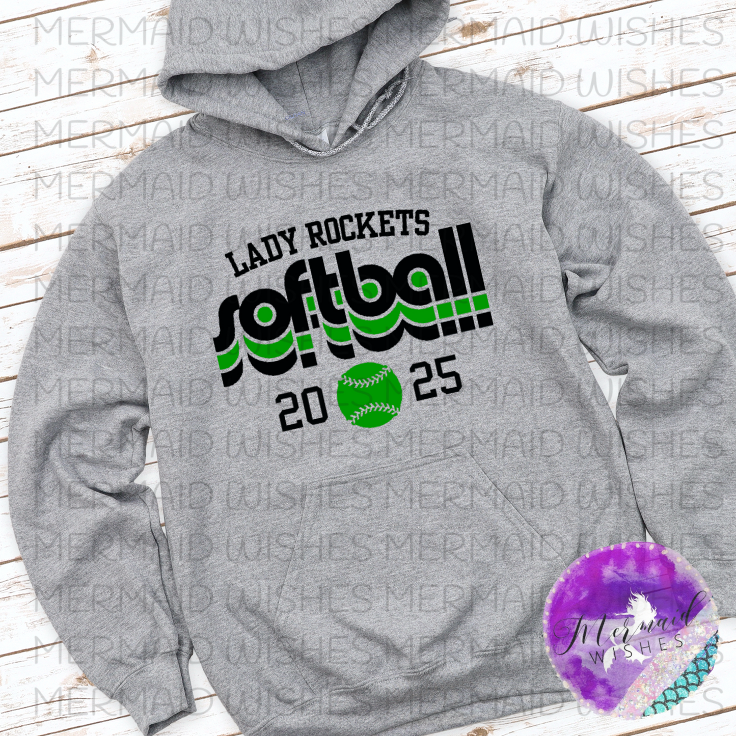 Fayetteville Lady Rockets Softball Retro (DTF)