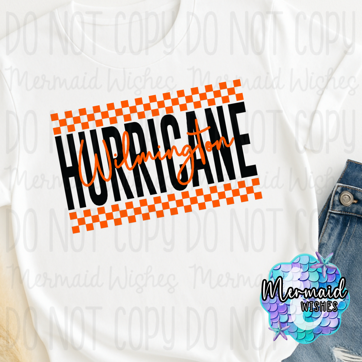 Wilmington Hurricane Checkered (TShirt, Crewneck & Hoodie)