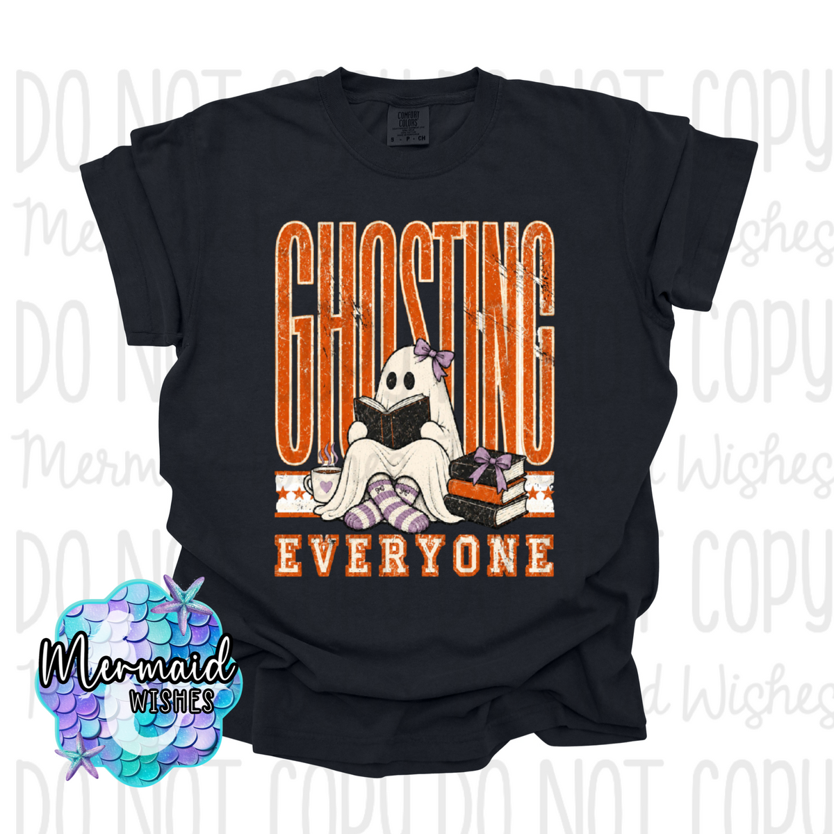 Ghosting Everyone (CC TShirt)