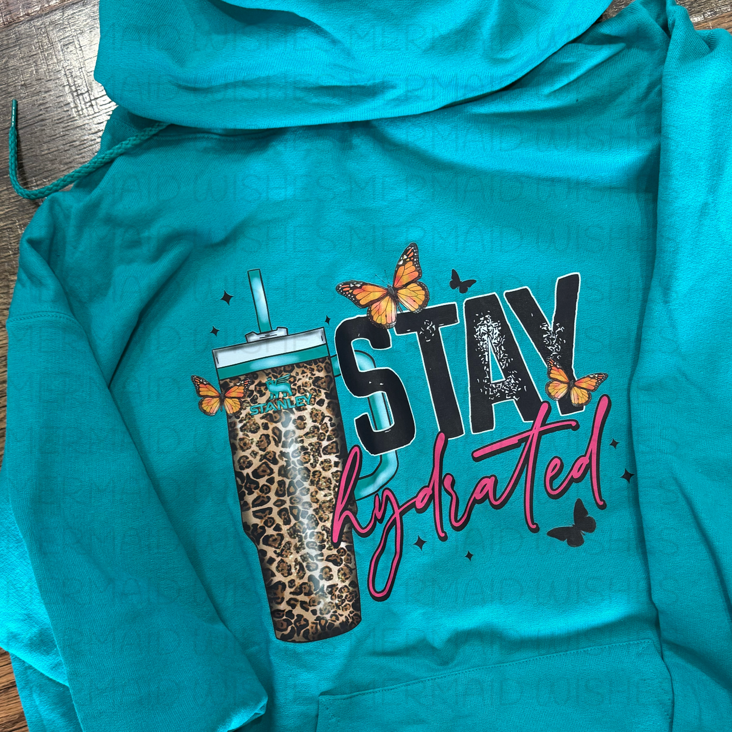 (Medium-Hoodie) Stay Hydrated (DTF-RTS)