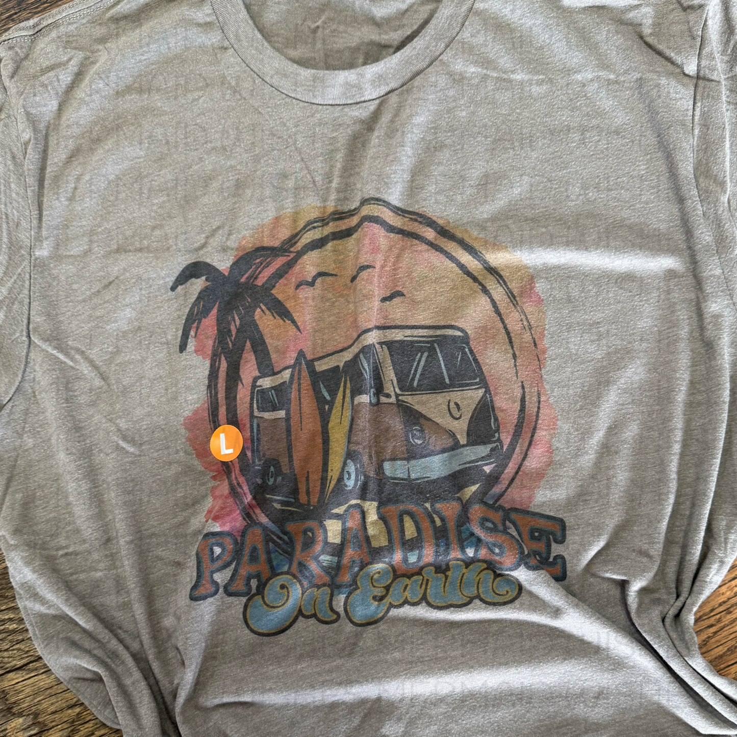 (Large-TShirt) Paradise on Earth (Sublimation-RTS)