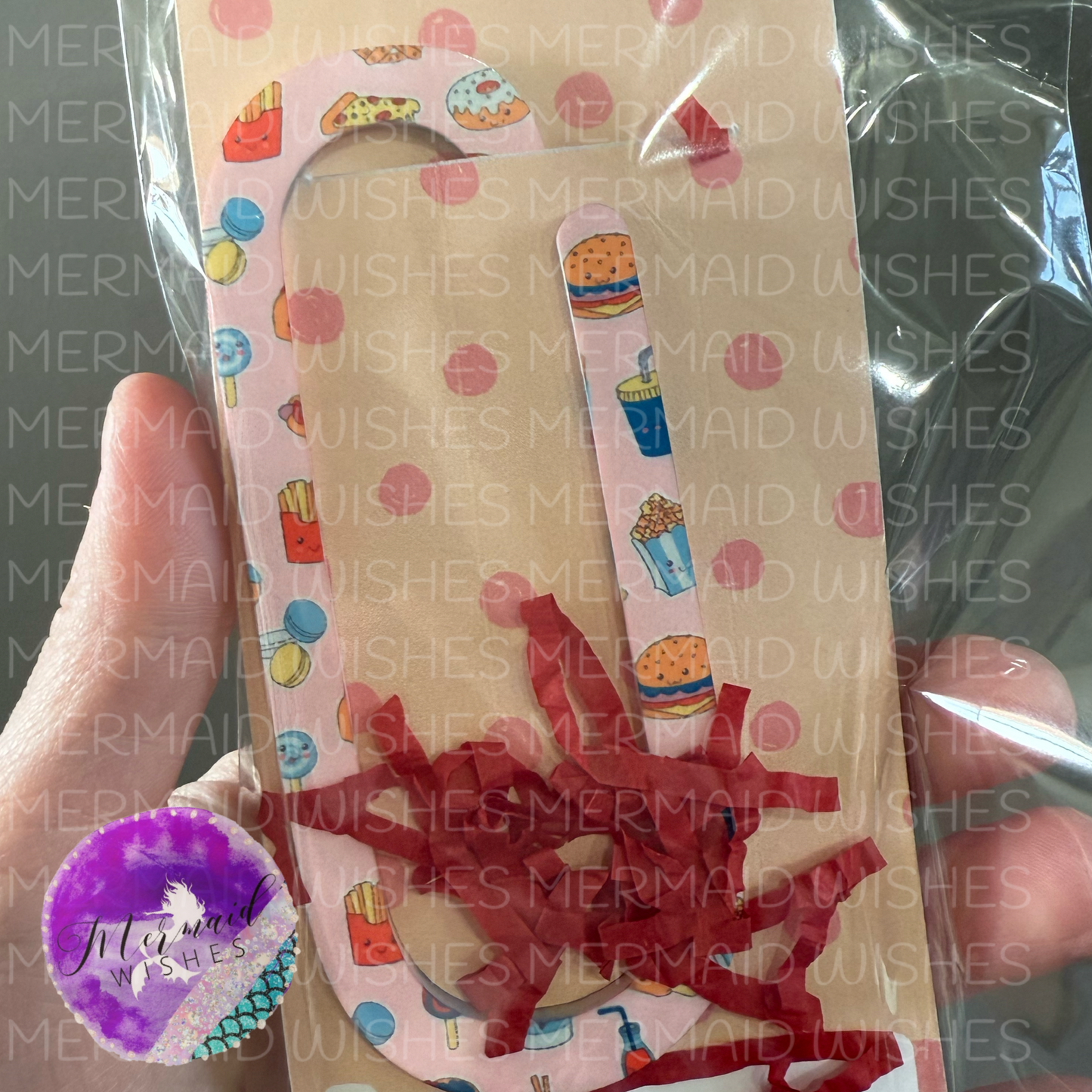 Bookmark Paper Clip Food