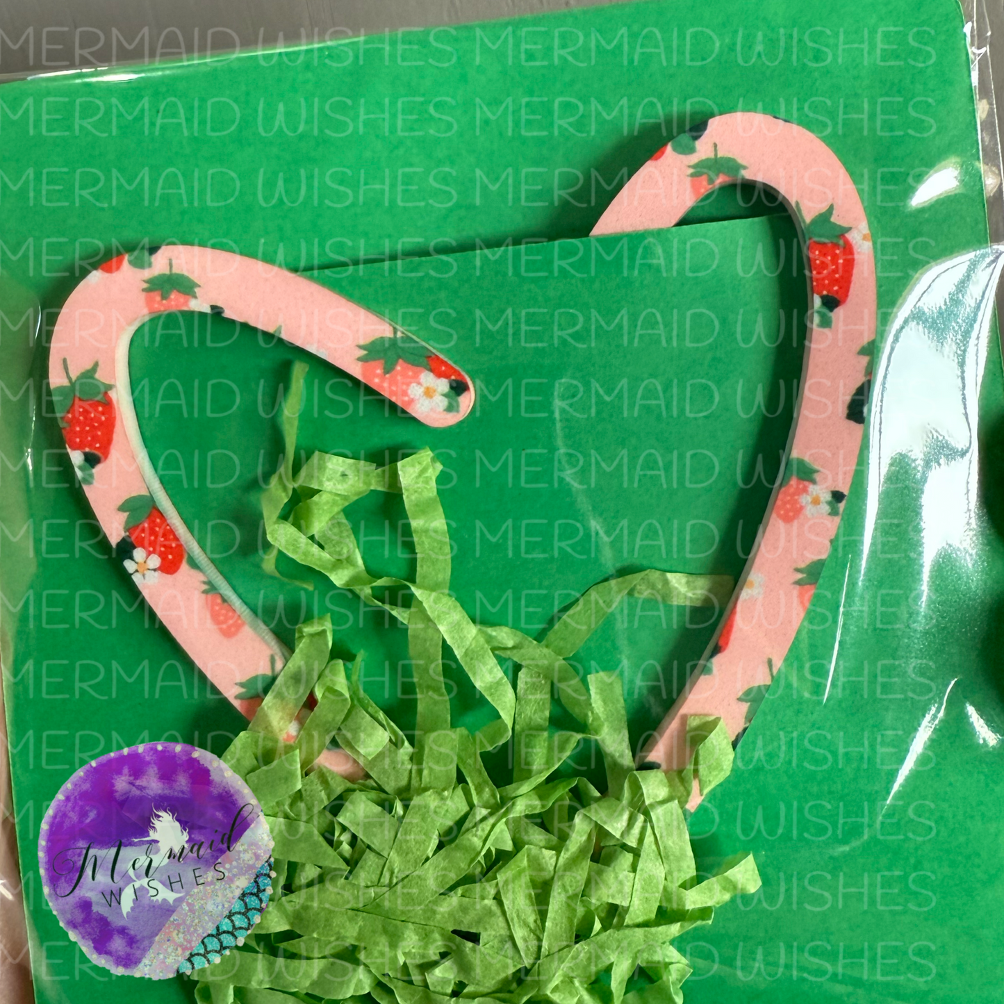 Bookmark Heart Strawberries