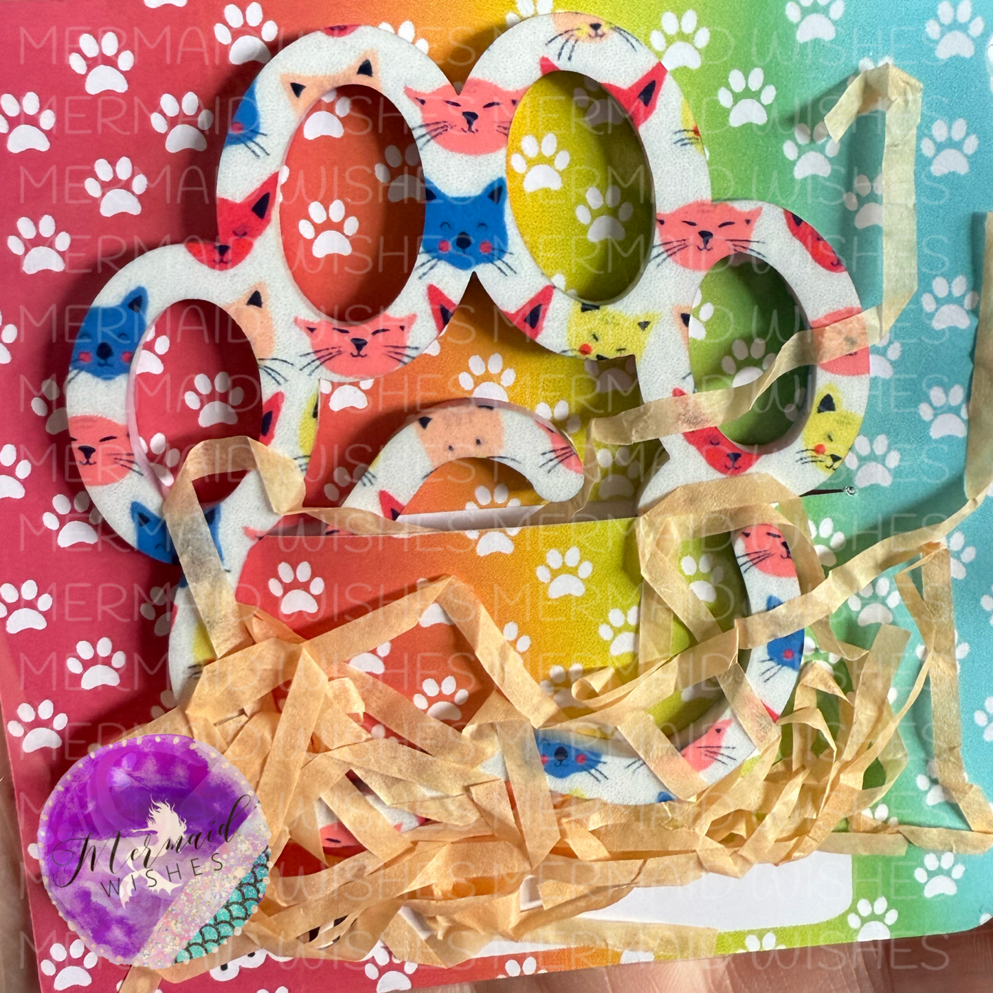 Bookmark Paw Cats
