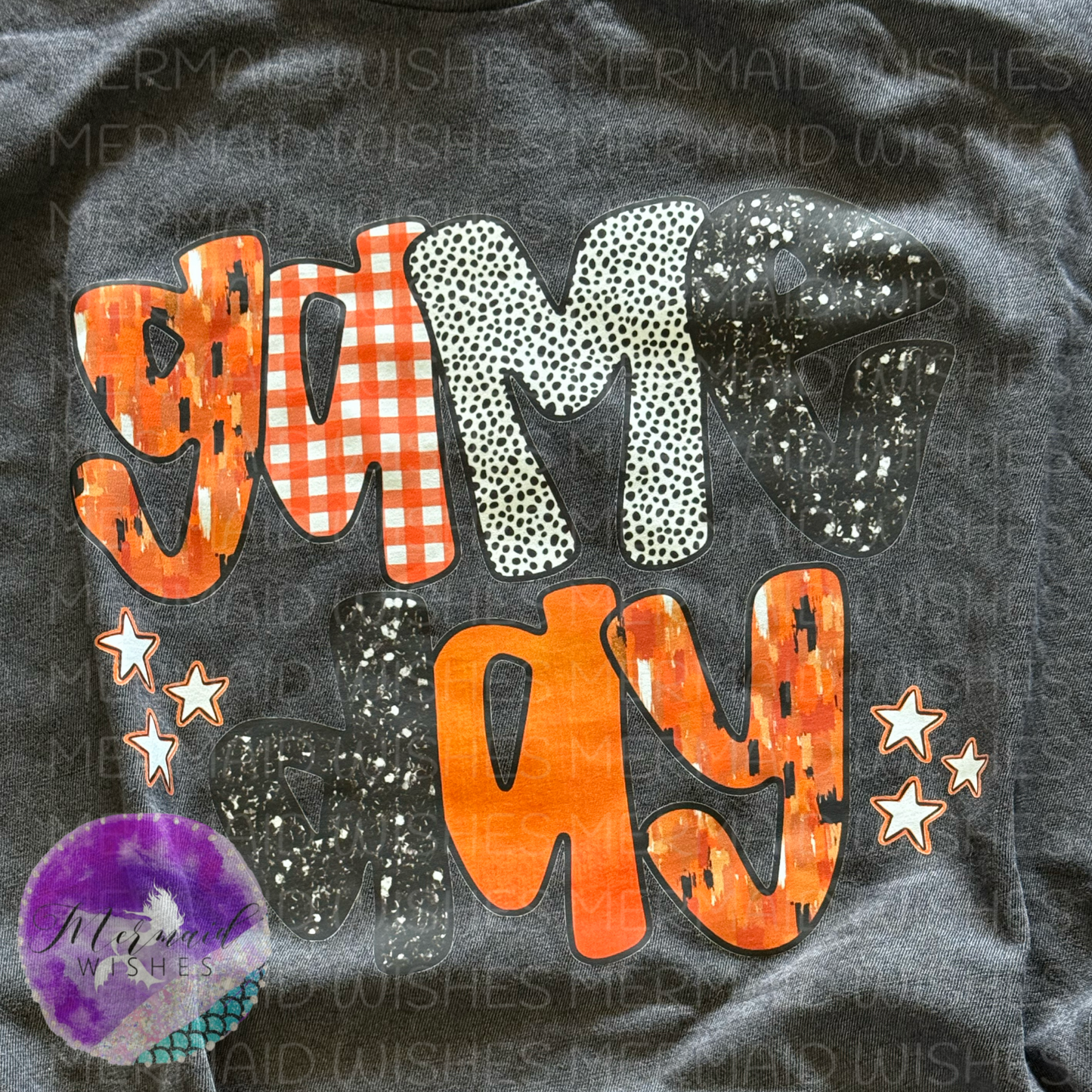 (Medium-TShirt) Game Day (Orange) (DTF-RTS)