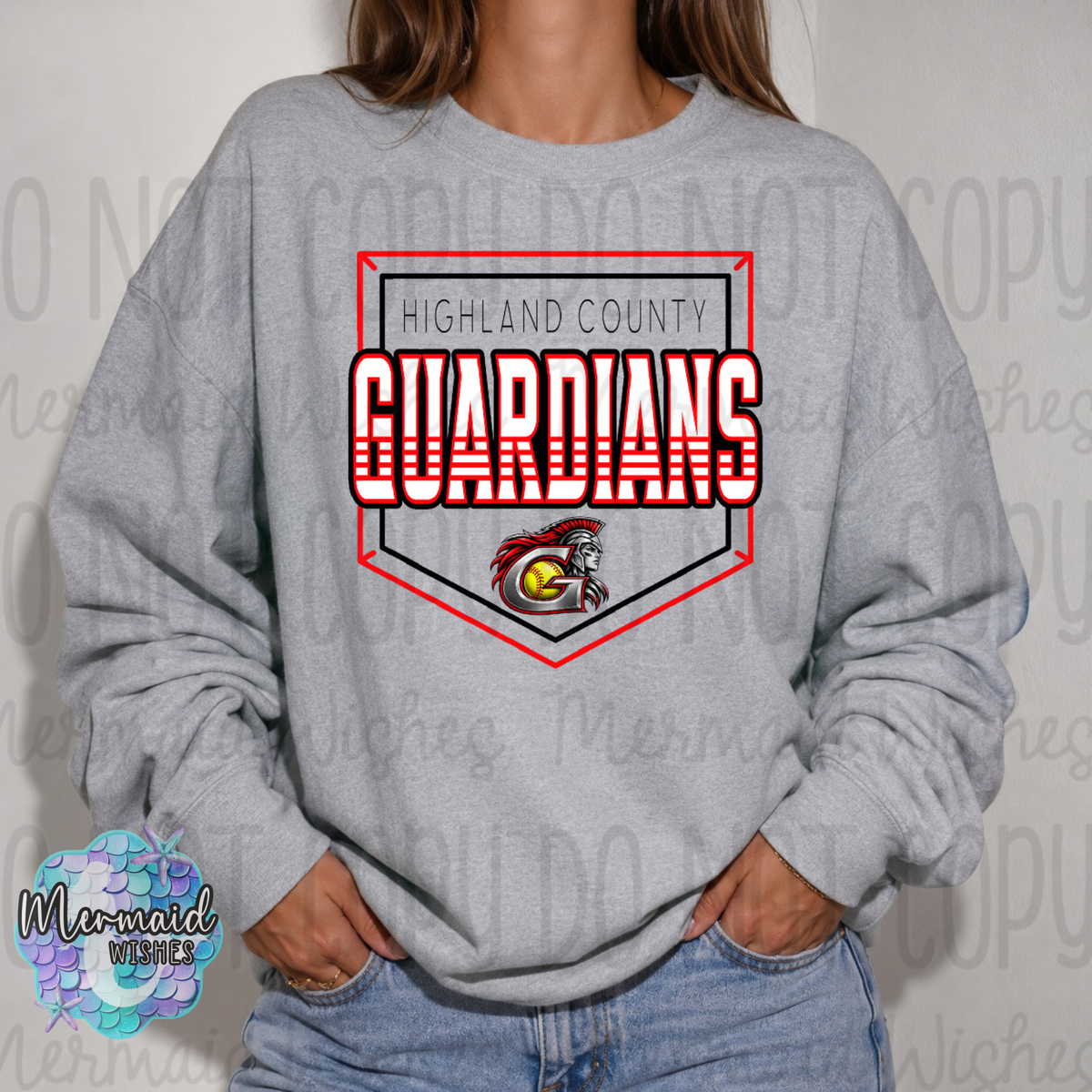 Highland County Guardians Plate (TShirt, Tank, Crewneck & Hoodie)