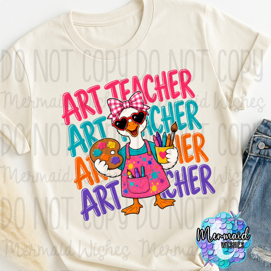 Art Teacher Goose