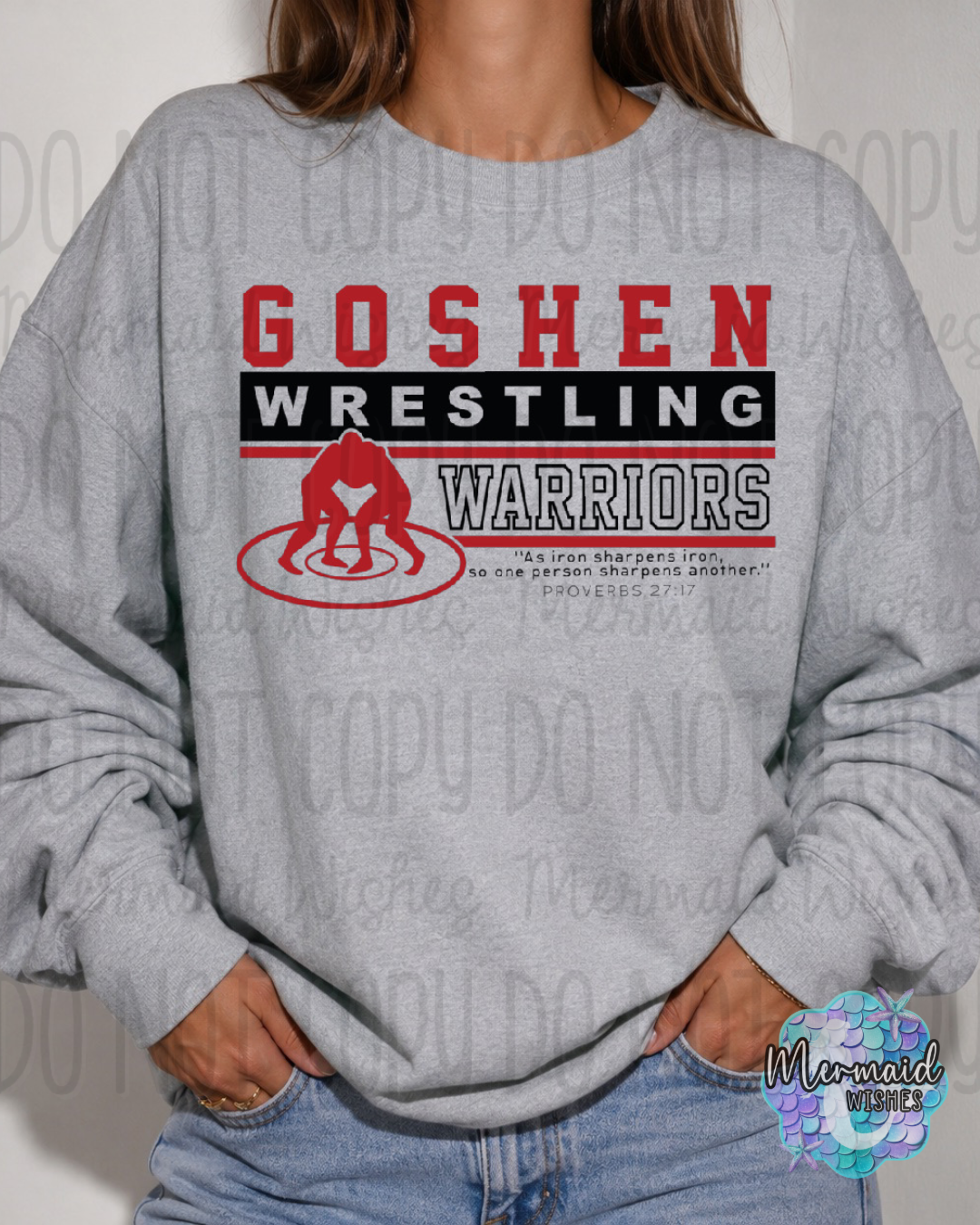 Goshen Warriors Wrestling Proverbs 27:17 (Goshen Wrestling Fundraiser)
