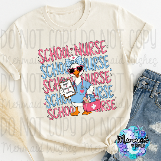 School Nurse Goose