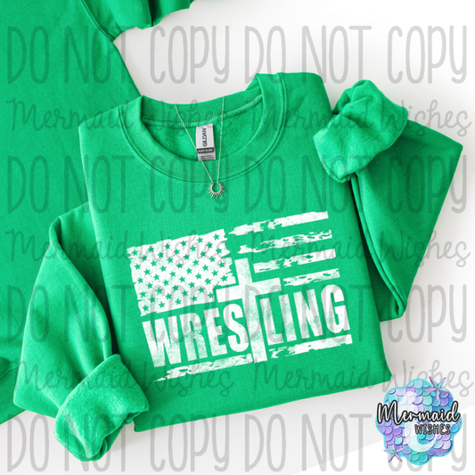 Wrestling Flag Cross (Fayetteville Rockets Fundraiser)