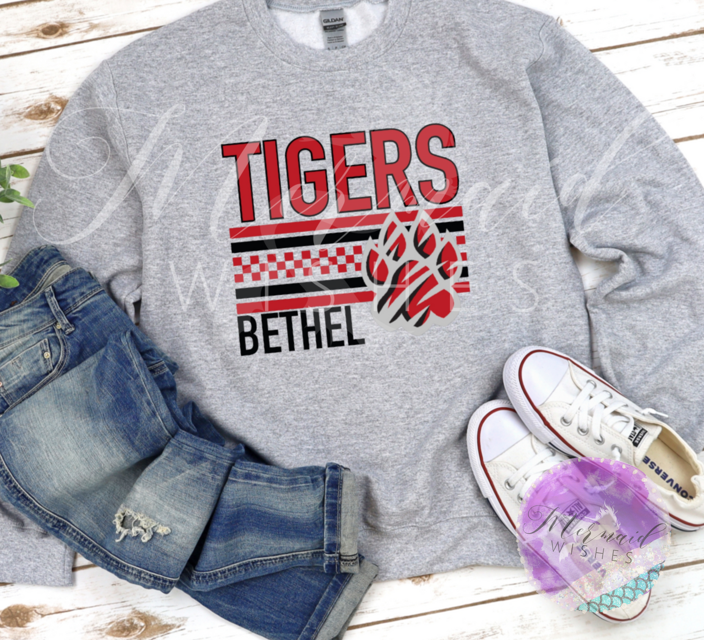 Bethel Tigers Checkered (DTF)