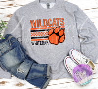 Whiteoak Wildcats Checkered (DTF)