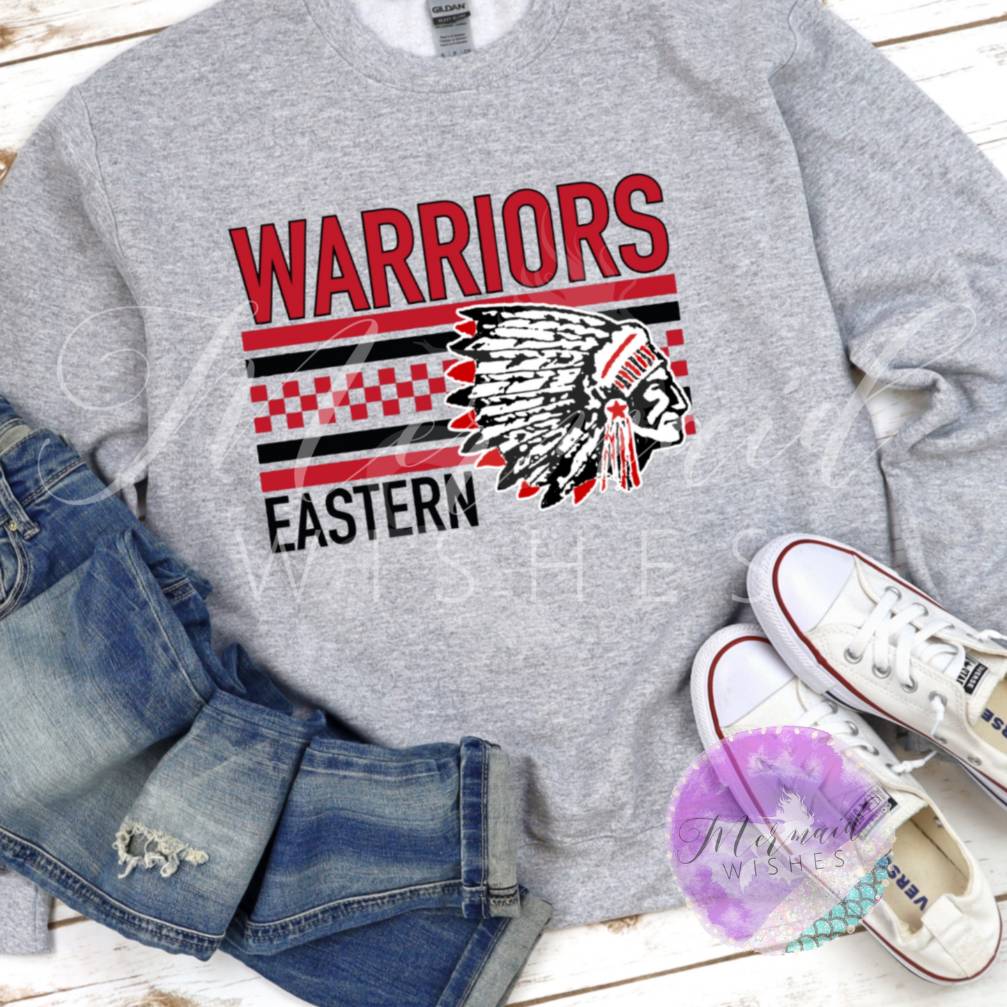 Eastern Warriors Checkered (DTF)