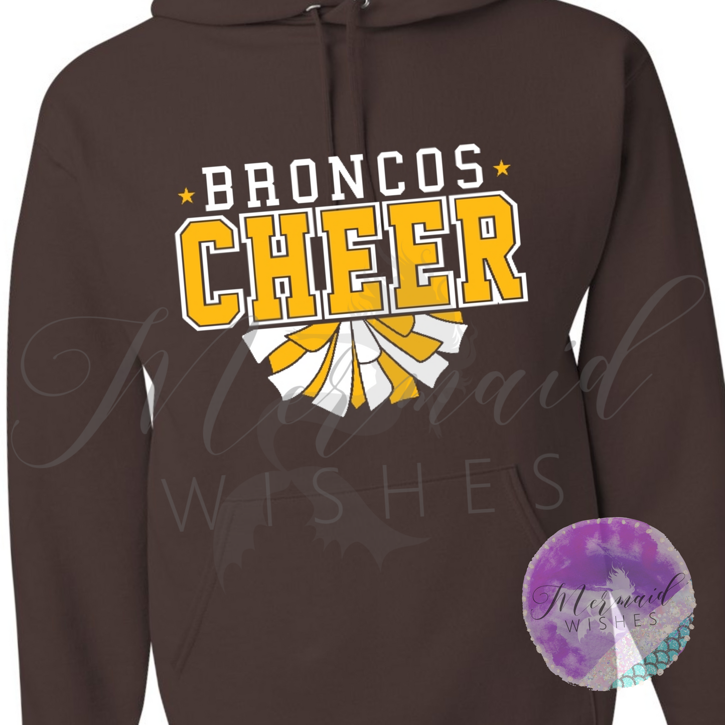 Western Brown Broncos Cheer (DTF)