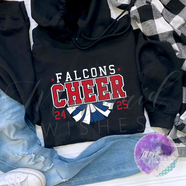 Clinton Massie Falcons Cheer (DTF)