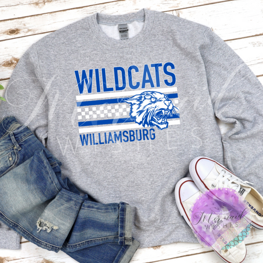 Williamsburg Wildcats Checkered (DTF)