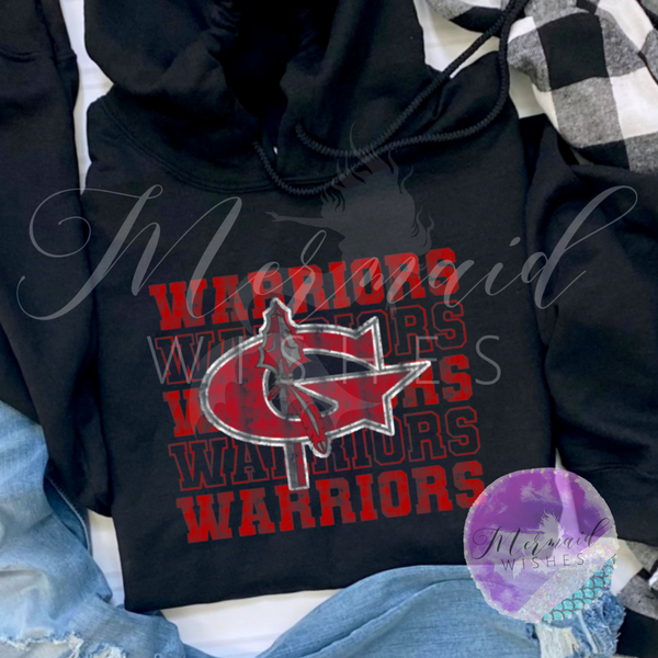 Goshen Warriors Vintage - Black (DTF)