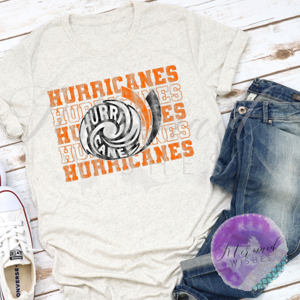 Wilmington Hurricanes Vintage - Oatmeal (DTF)