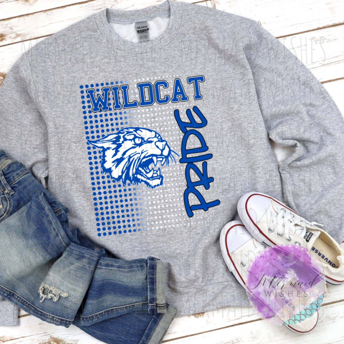 Williamsburg Wildcats Halftone (DTF)