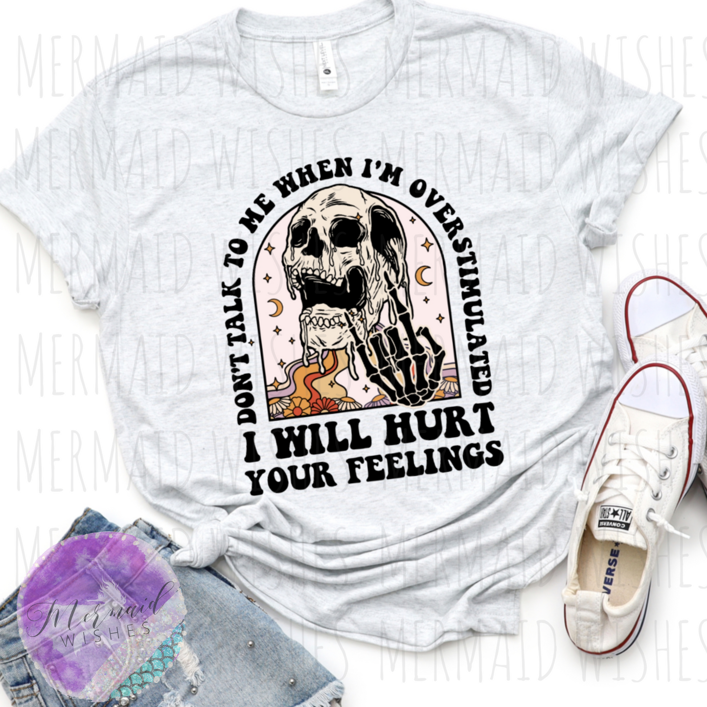 Don’t Talk To Me When I’m OverStimulated -Censored Rocker Hand- (Sublimation)