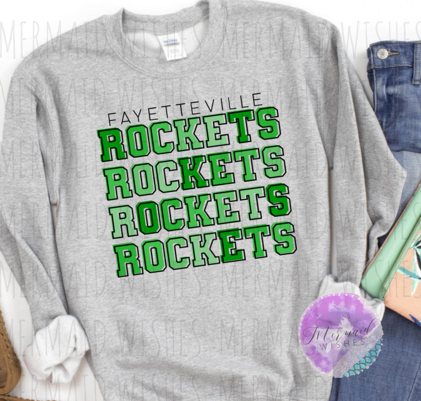 Fayetteville Rockets Ombré (DTF)