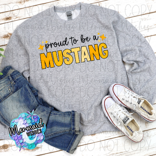 Proud to be a Mustang (DTF)