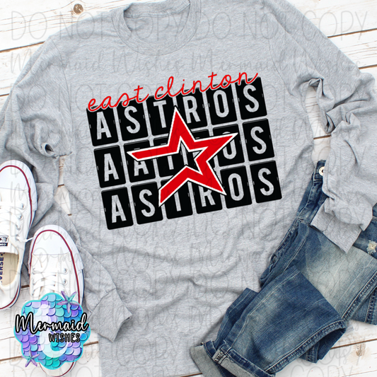 East Clinton Astros Blocked (DTF)