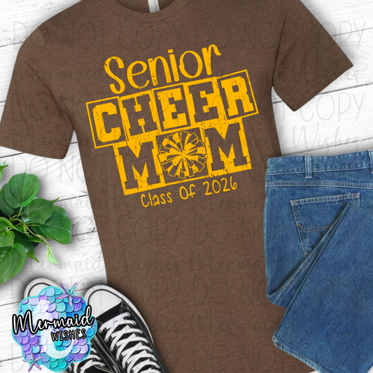 Senior Cheer Mom 2026 WB Bronos (DTF)