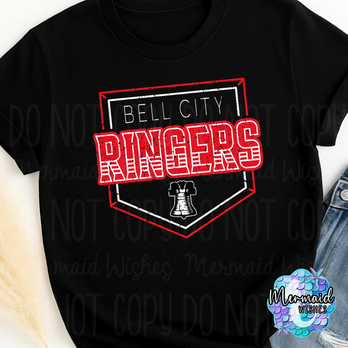Bell City Ringers Softball Plate