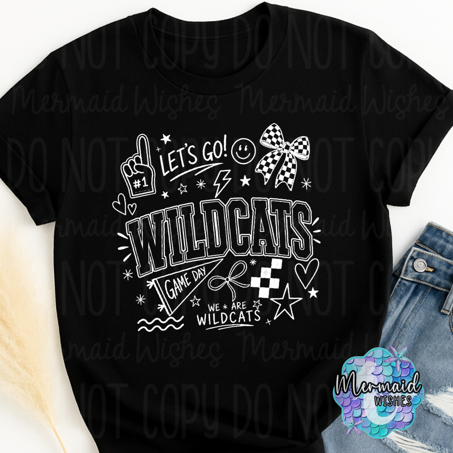 Let’s Go Wildcats Doodles