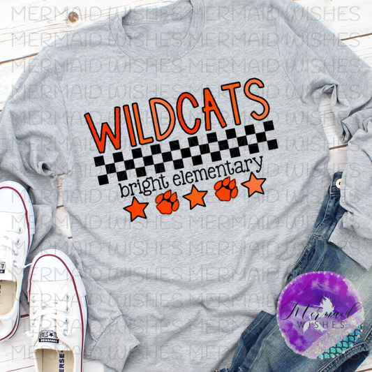 Wildcats Bright Elementary (DTF)