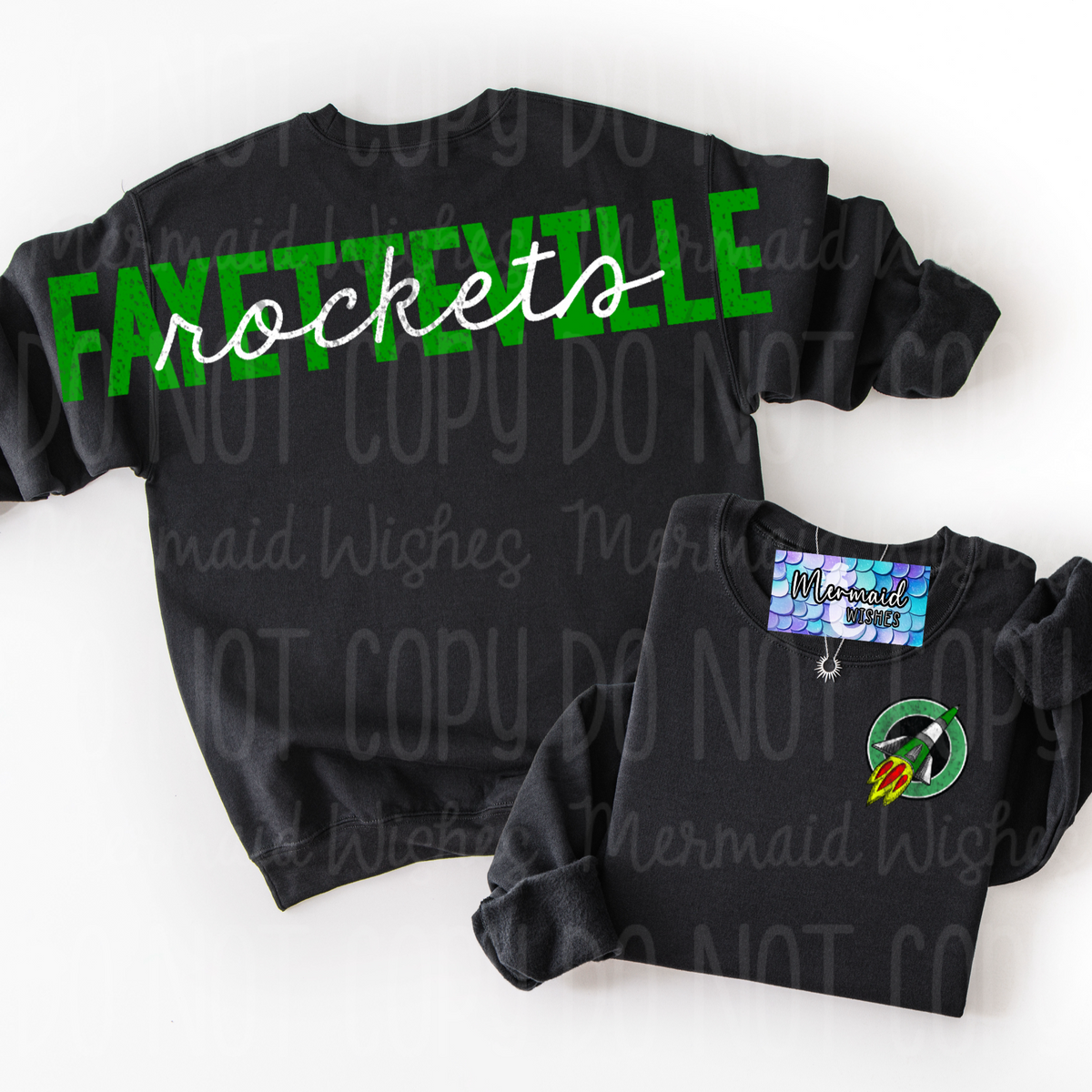 Fayetteville Rockets (Full Back Arm to Arm Design)