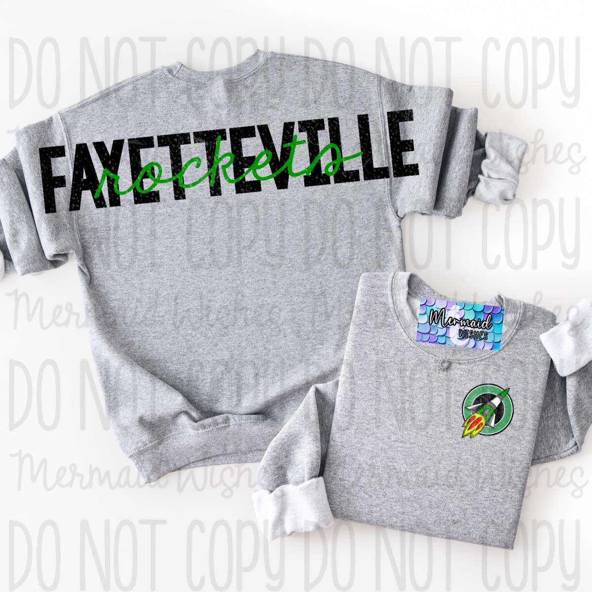 Fayetteville Rockets (Full Back Arm to Arm Design)